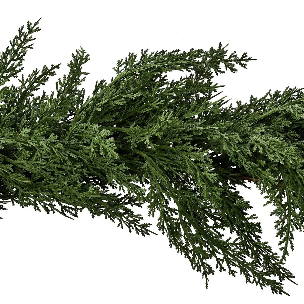 My Texas‎ House 9ft Natural Feel Cedar Green Artificial Christmas Garland